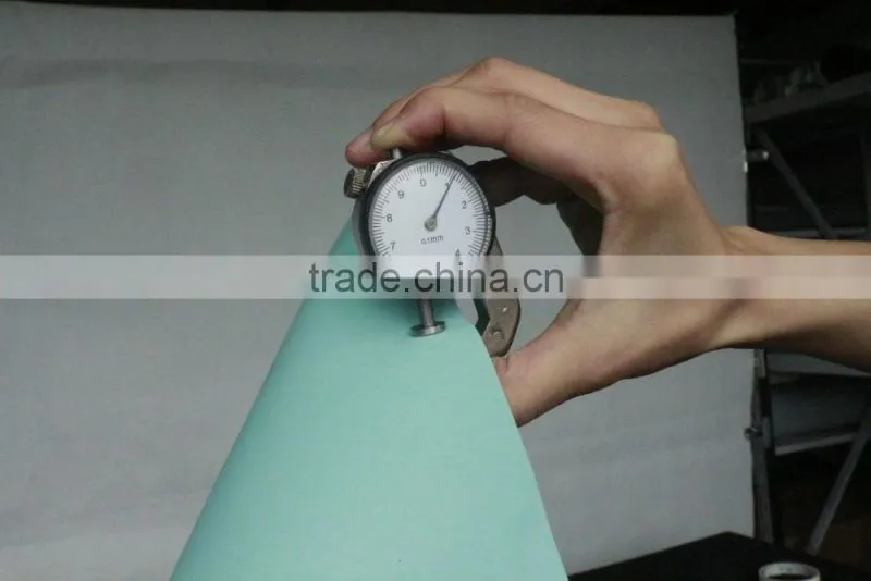 TPU Manufacturers raw material film lamination 100%synthetic reflective polyurethane leather for belt