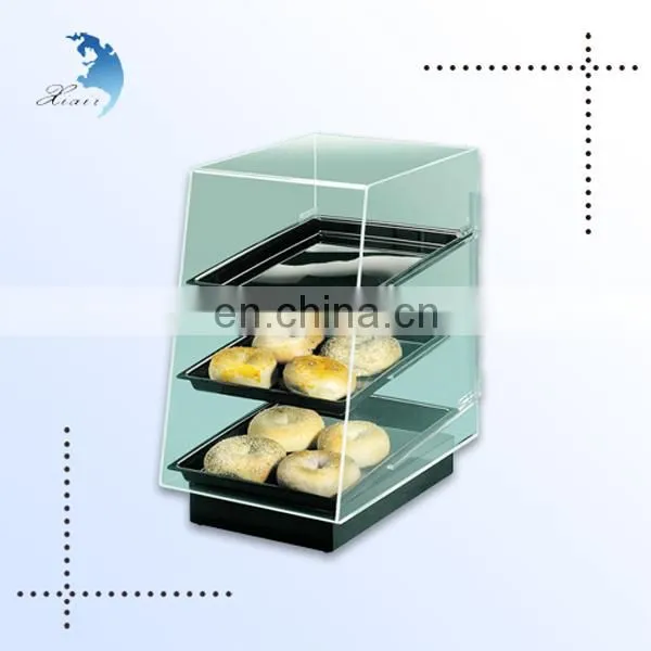 Customized food display cases with long service life