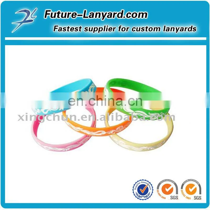 Promotional silicone wristbands