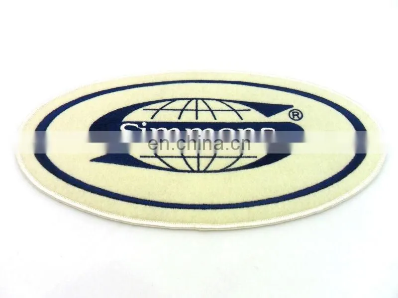 customized embroidery bedding labels, mattress patches