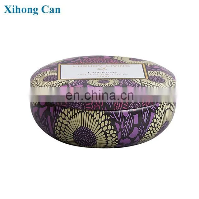Dongguan Hardware Colored Wholesale Candle Tin