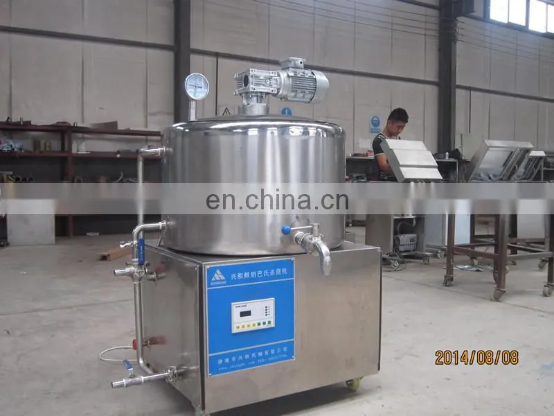 Automatic Food Sterilization Equipment Milk and Juice Pasteurizer Machine