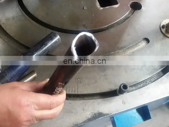 CH-60 Hydraulic horizontal type steel pipe tube end notching machine for good welding