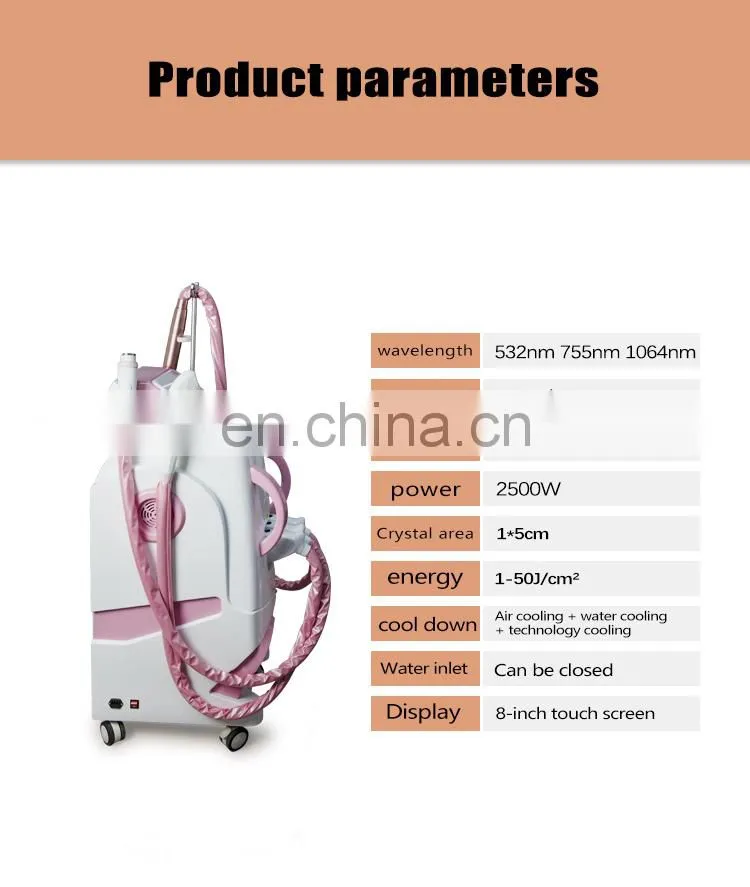 3 in 1 Multifunctional 360 Magneto Optical System Elight IPL OPT +Alexandrite 755nm Picosecond Laser + RF Laser Hair Rremoval