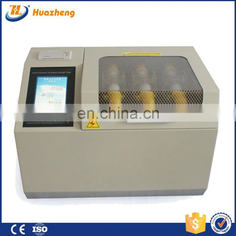 Easy operation transformer oil dielectric strength tester insulating oil BDV tester