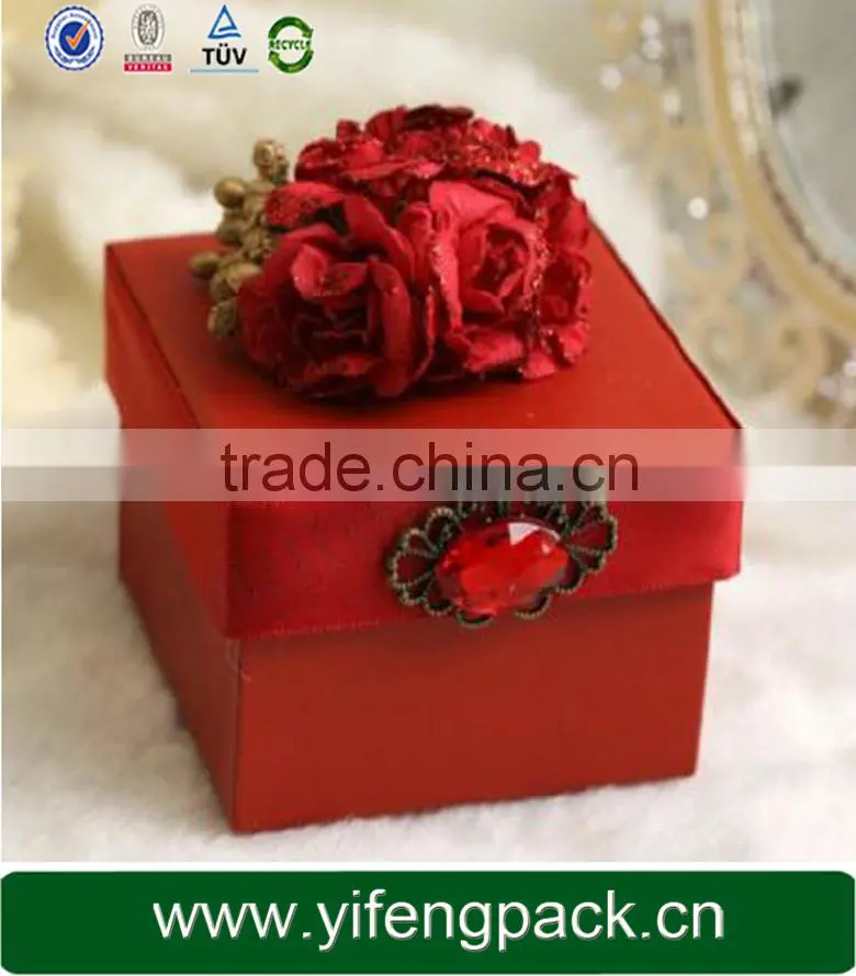 Fancy paper watch box for gift packing