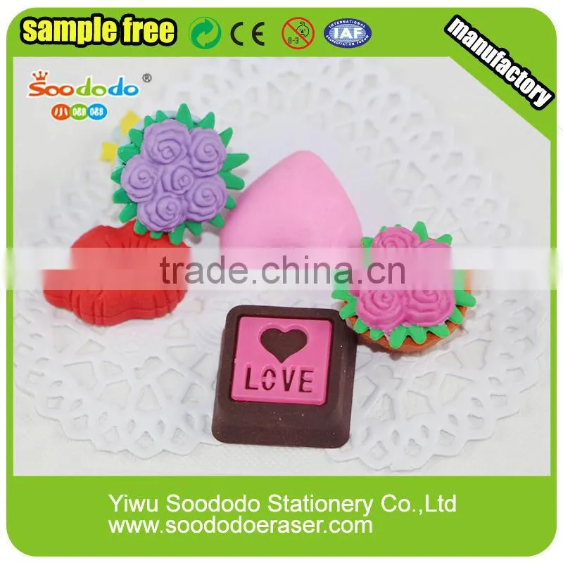 different design finger shaped erasers factory