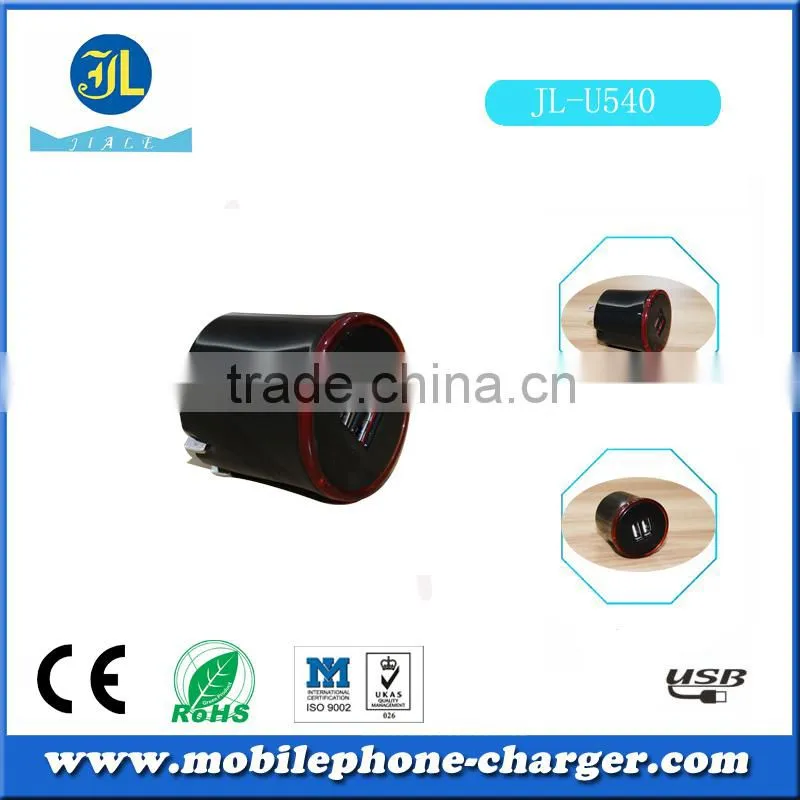 Mini abd portable mobile phone charger accessories usb travel charger factory in Guangzhou