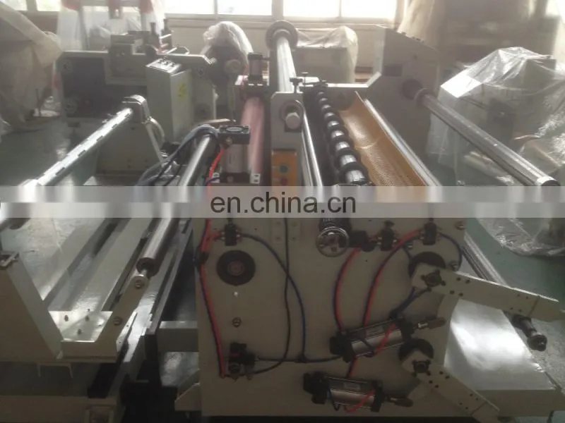 Insulation paper slitting and rewinding machine