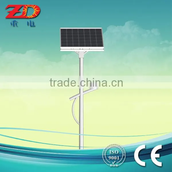 high quality customized equal arm IP65 integrated solar powered light