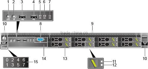 Quidway supplier DDR3 intel database server huawei RH 1288A V2 with 1 or 2 processors