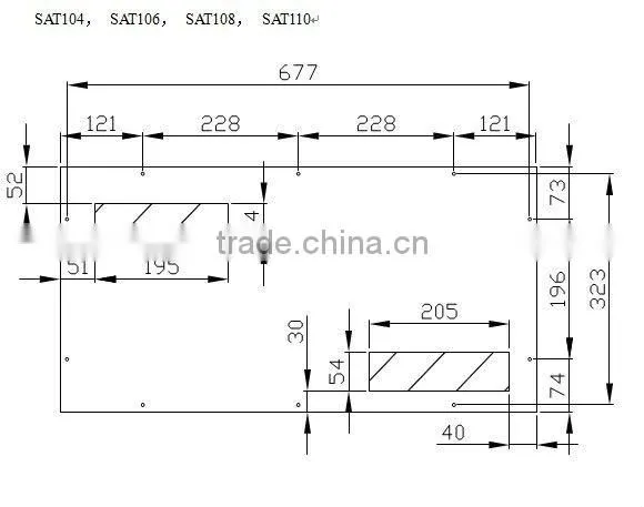 1000W IP23 Top mounting professional industrial precision air conditioner
