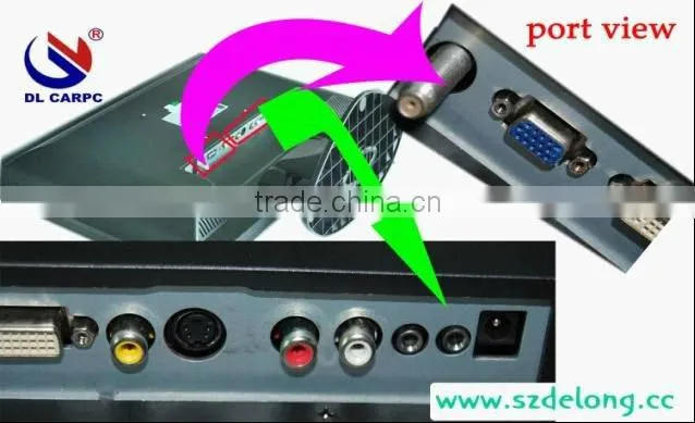 VGA TFT LCD 19 Inch Touchscreen Desktop Computer Monitor