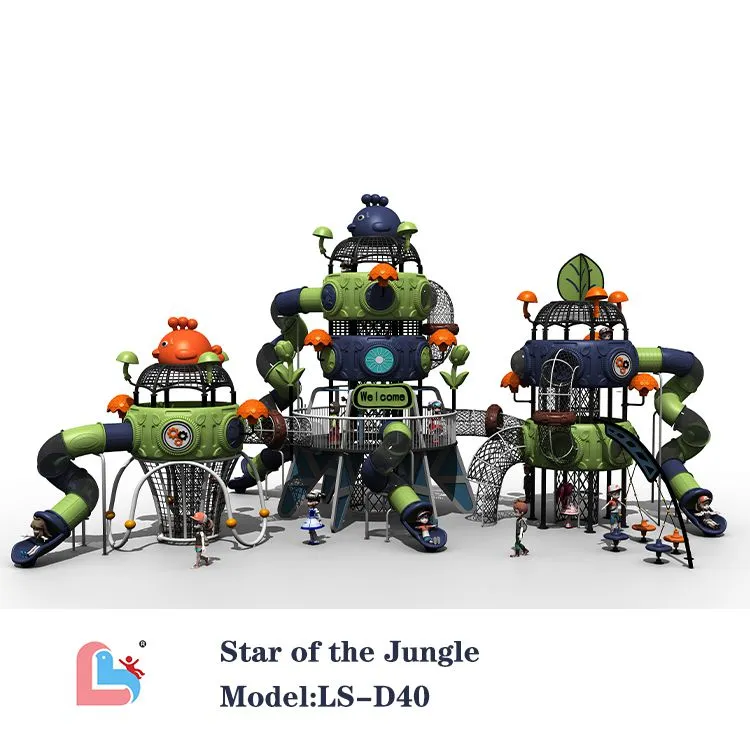Outdoor large toys for kindergarten