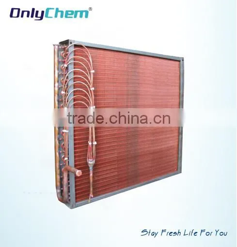 fin tube refrigeration evaporator coil with condenser