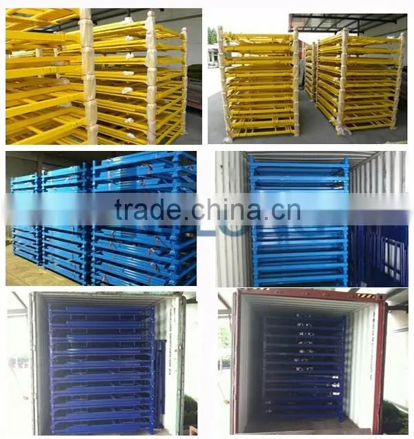 Stable customized metal folding tire rack