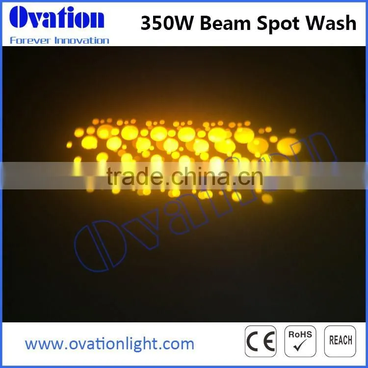Moving Head Beam 17R 350W 21CH with Osram Lamp with Plug Black Shell