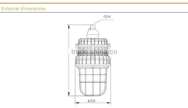 Explosion-proof lights (high frequency electrodeless lamp)