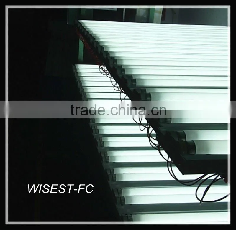 T8 double tube SAA CE ROHS kitchen fluorescent light covers 2x18w with pc cover