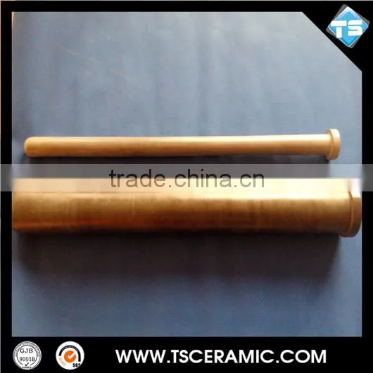 silicon nitride protect sheath for thermocouple and heater in casting
