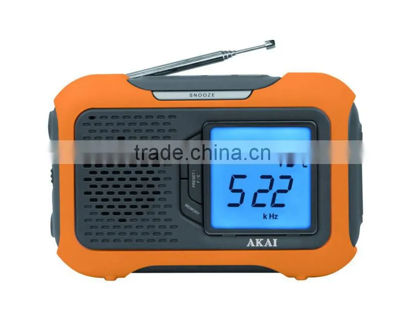 PLL Dual Alarm Clock Radio with Temperature