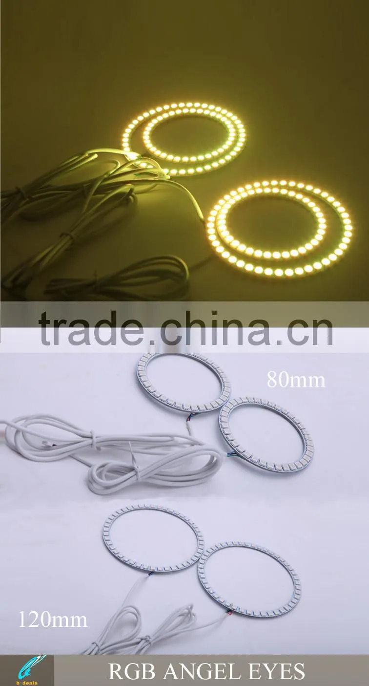 High brightness Angel eye projector lamp rgb color for Ford mondeo RS