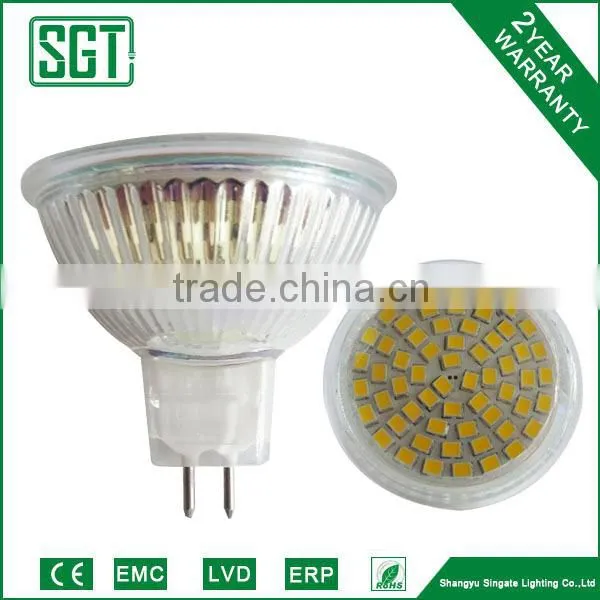 led ceiling spotlight SMD2835 MR16 3W glass