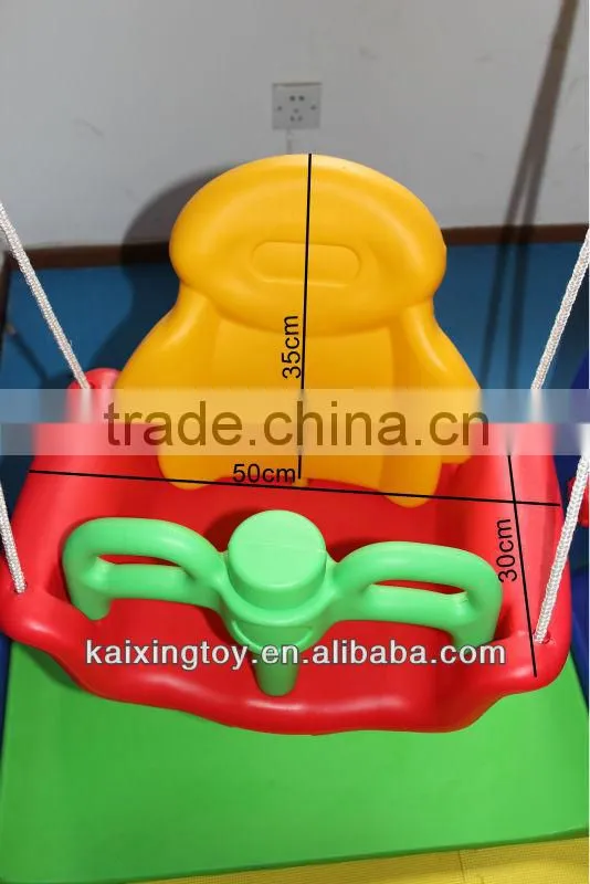 Kid Toy Outdoor Plastic Slide And Swing