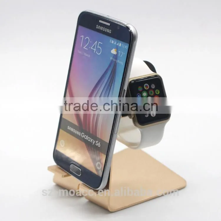 2015 new products for apple watch charging stand, Aluminum stand for apple watch