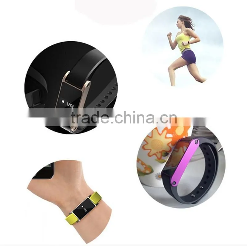 i6 Bluetooth 4.0 Wristband Health Bracelet ring Smart Watch Sports Sleep Pedometer Recorder Smartwatch for iphone IOS Android Ph