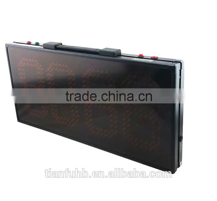 one side soccer board with substitution board