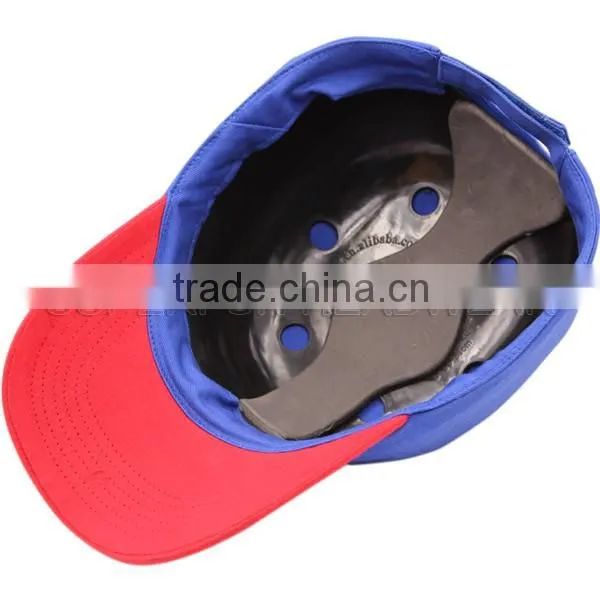 top quality plastic material safety cap with helmet