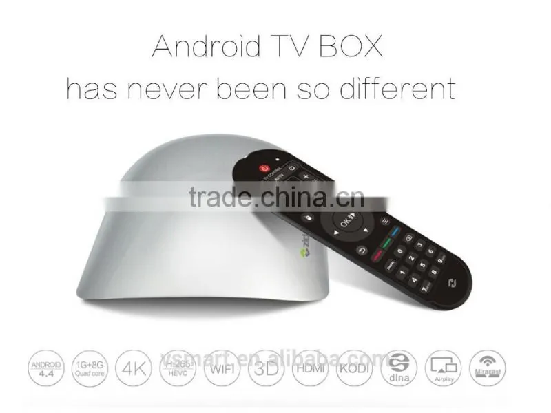 ZIDOO X1 Best Android TV Box with KODI Android Media Player Google TV Box
