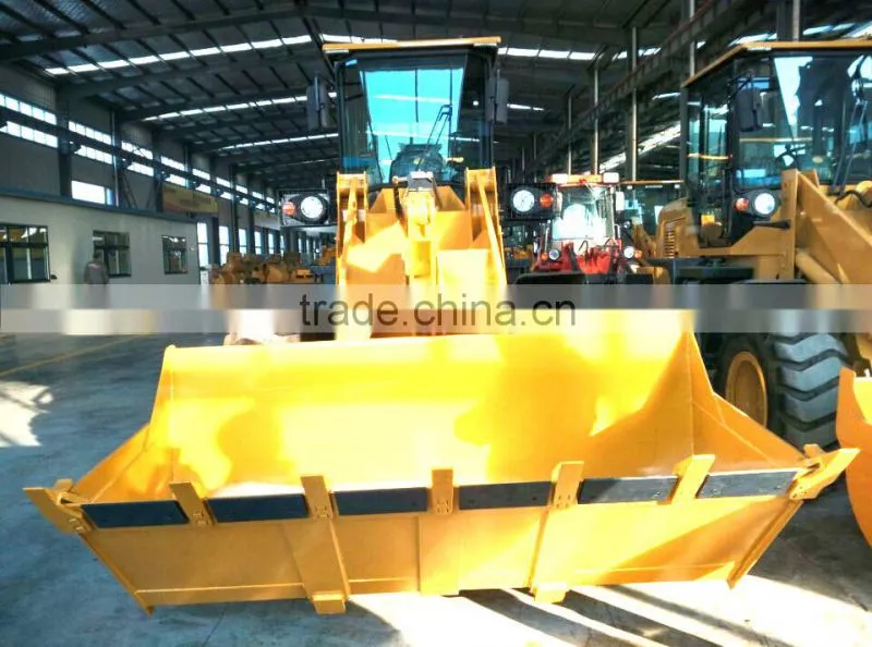Hydraulic 3ton loader,4wd with CE,125HP Pilot control and deutz engine,cabin,adjustable steering,3-way pilot control