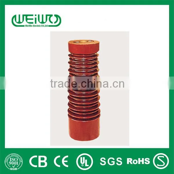 Red electrical epoxy cast resin insulators