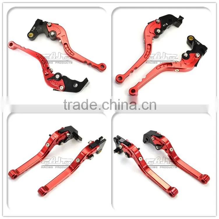 BJ-LS-009 Wholesale CNC Adjustable Folding Aluminum Motorcycle Clutch Brake Lever for Kawasaki ER-6N/F, NINJA 650R/ER-6F