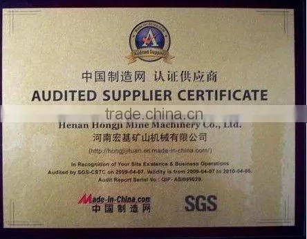 High-frequency drum screen with ISO certificate