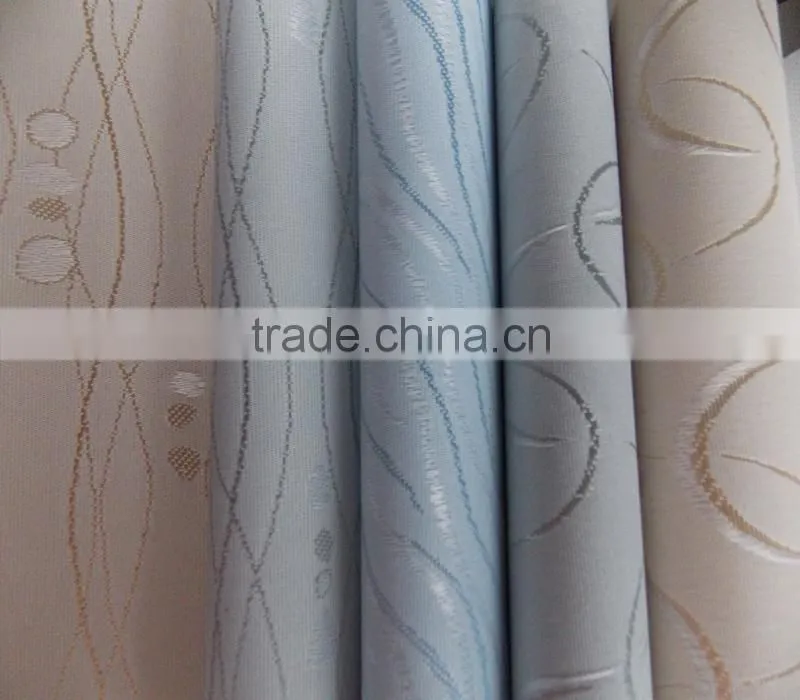 2015 Jacquard 3 pass acrylic coating windows roller blinds black out
