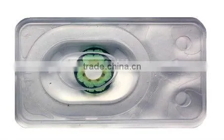 2016 tri color contact lens barbie contact