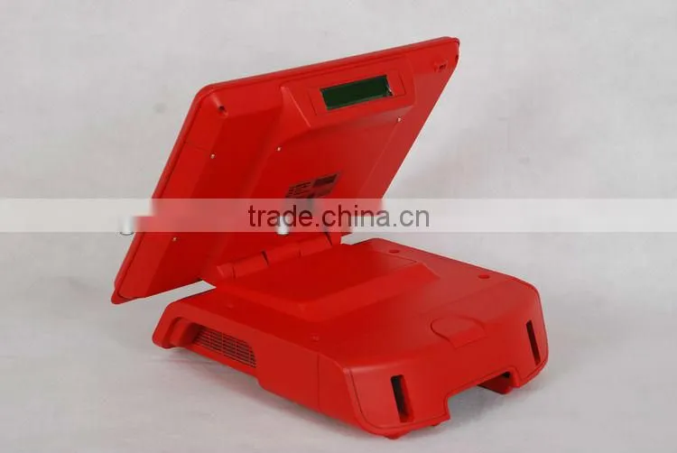 Led pos touch screen lcd computer for airport