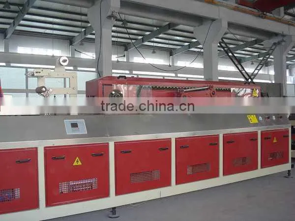 wood plastic profile extrusion line