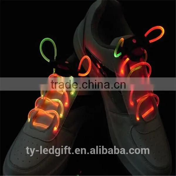 led flash shoe lace nylon nylon shoe lace led lighted