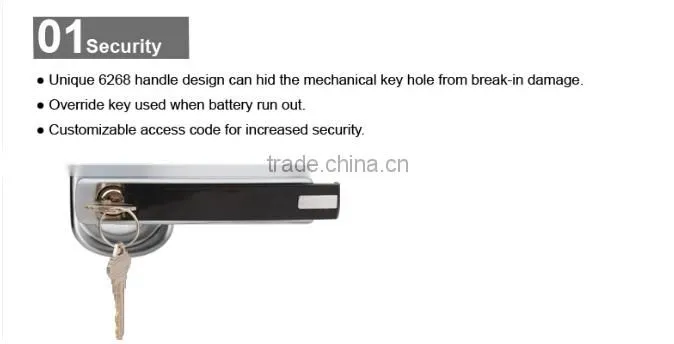 2015 Durable Best Selling Pin Code Door Locks