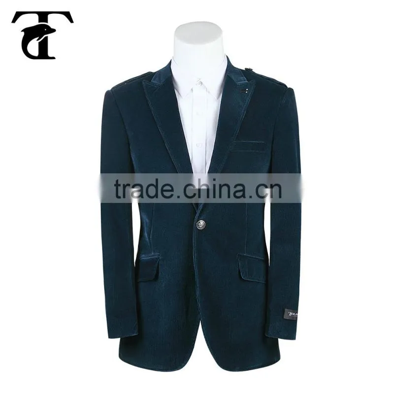 High quality special design men red blazer men's business suit