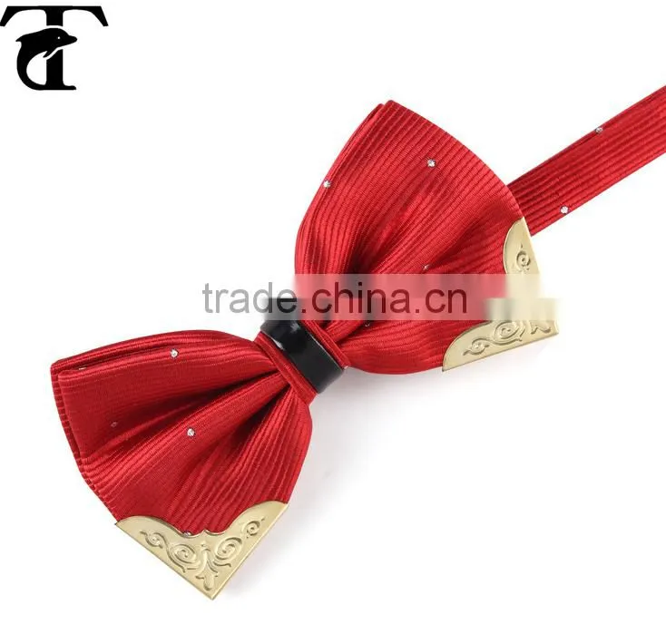 Stylish unisex blank silk ties bow ties party supplies