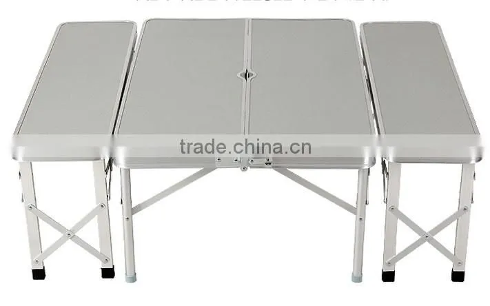 Aluminum outdoor furniture camping table and chair folding table