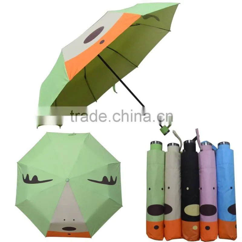 New creation fashion wine bottle shaped 3 fold umbrella with UV petection