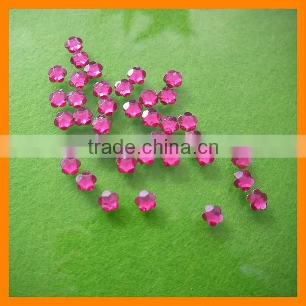 Mini Flat Back Flower For Party Decoration