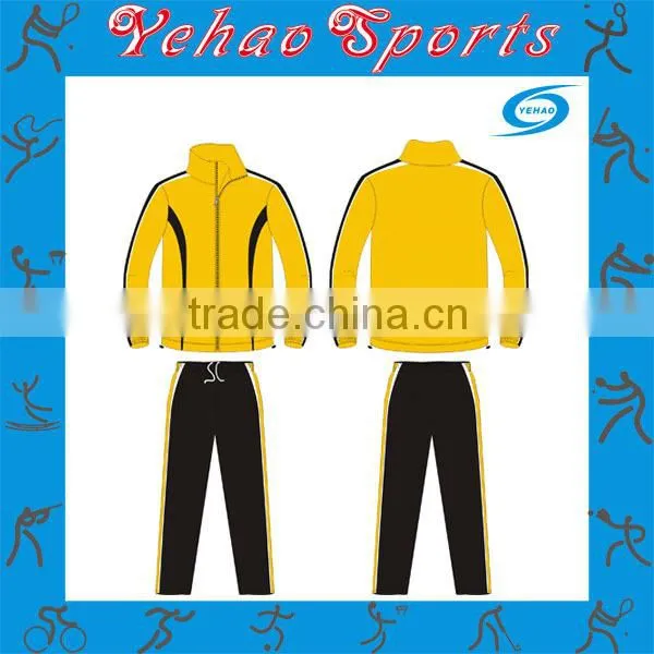 2014 new sublimated track suit custom design
