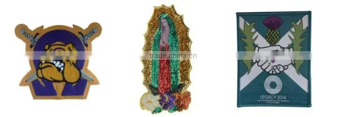 High quality big eagle embroidery patches